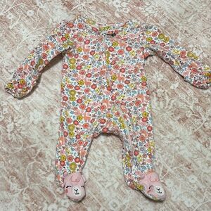 Floral and Llama Print Sleeper